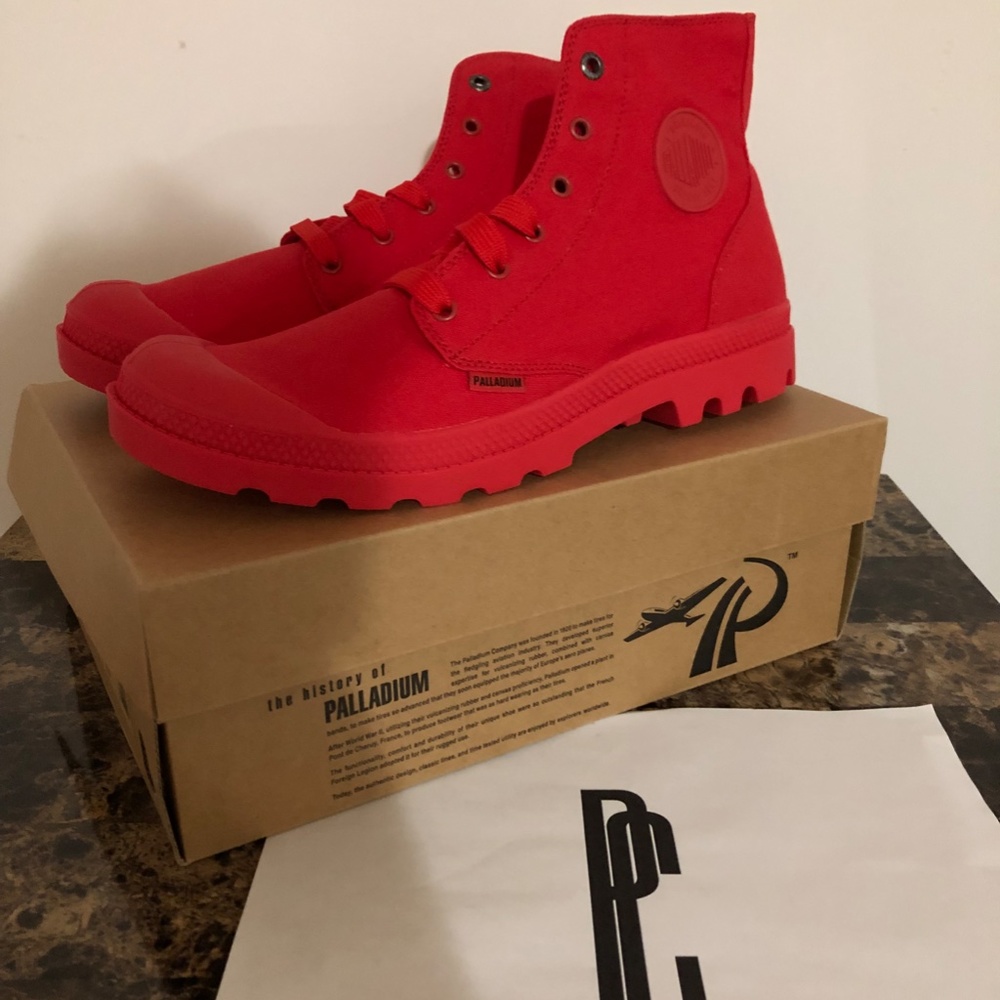 Palladium Pampa Monochrome Boots - Picture 3 of 8